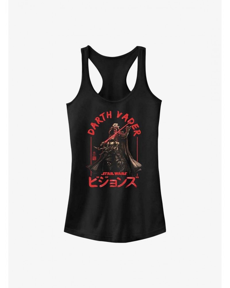 Star Wars: Visions General Darth Vader Girls Tank $8.76 Tanks