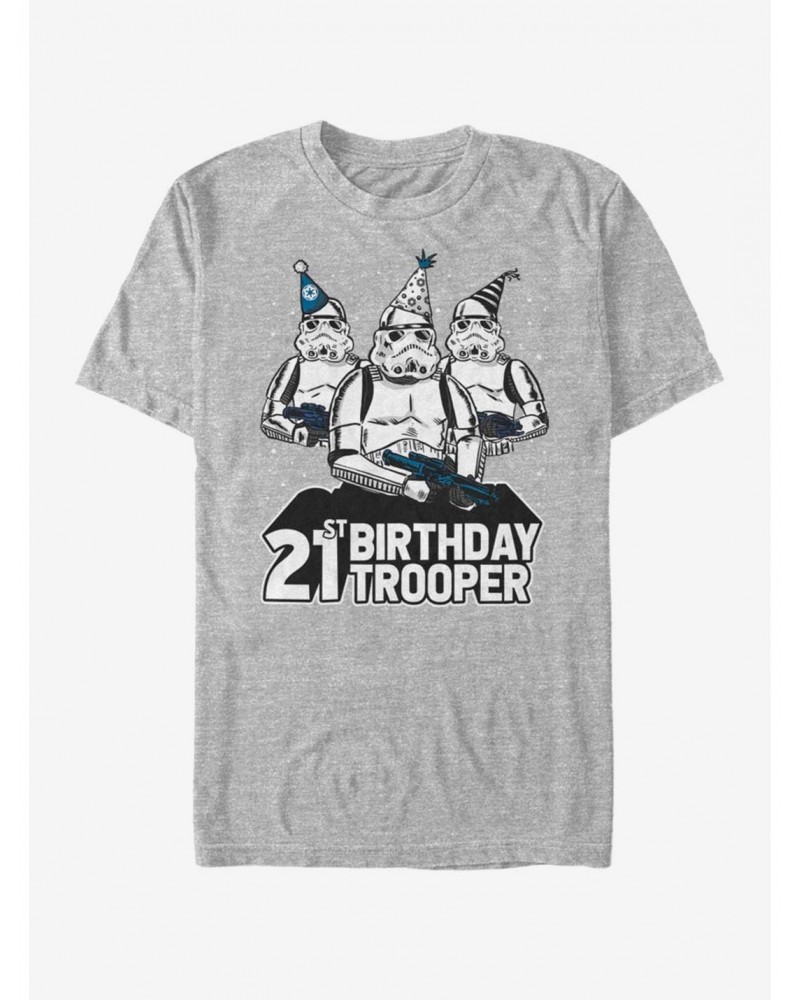 Star Wars Birthday Trooper TwentyOne T-Shirt $5.90 T-Shirts