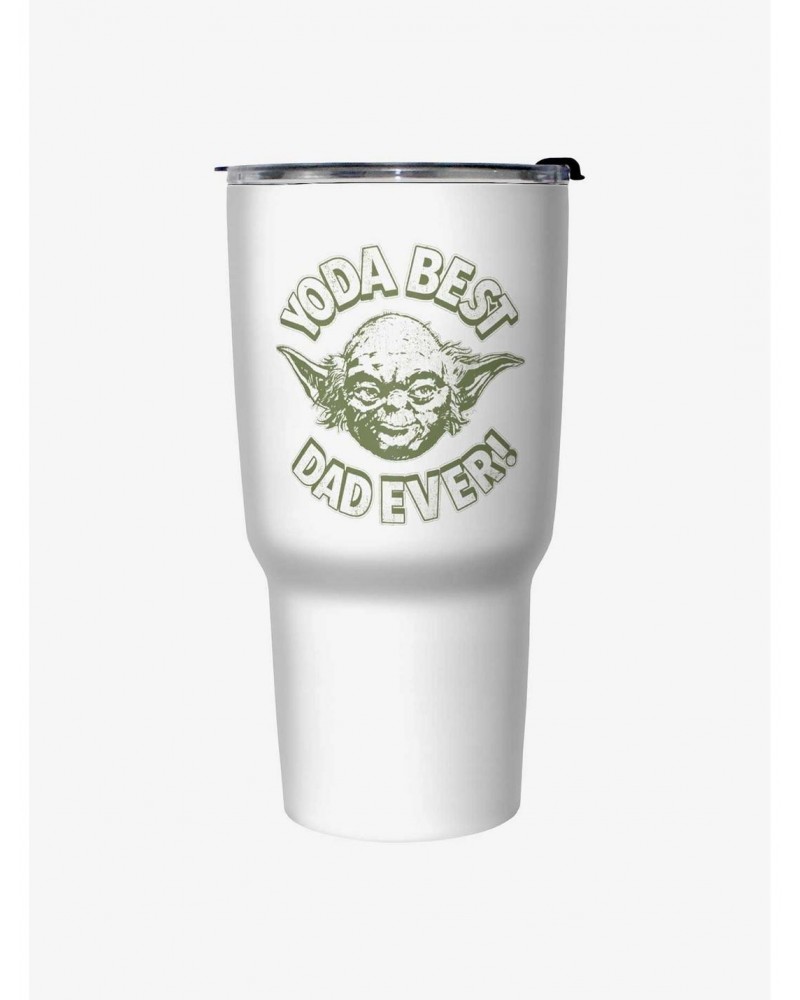 Star Wars Yoda Best Dad Ever Travel Mug $11.00 Mugs