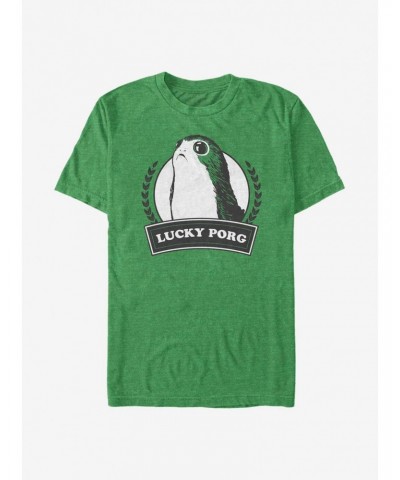 Star Wars Eipisode VIII The Last Jedi Lucky Porg T-Shirt $7.30 T-Shirts