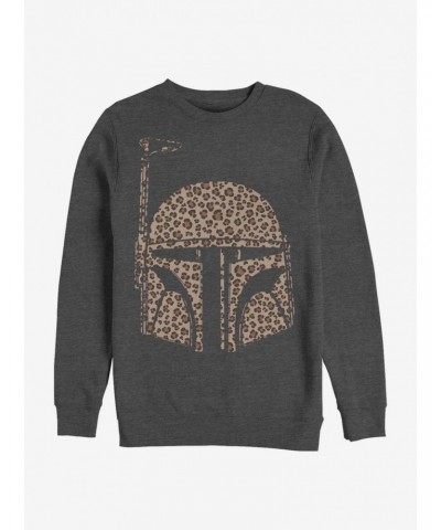 Star Wars Boba Cheetah Crew Sweatshirt $13.28 Sweatshirts