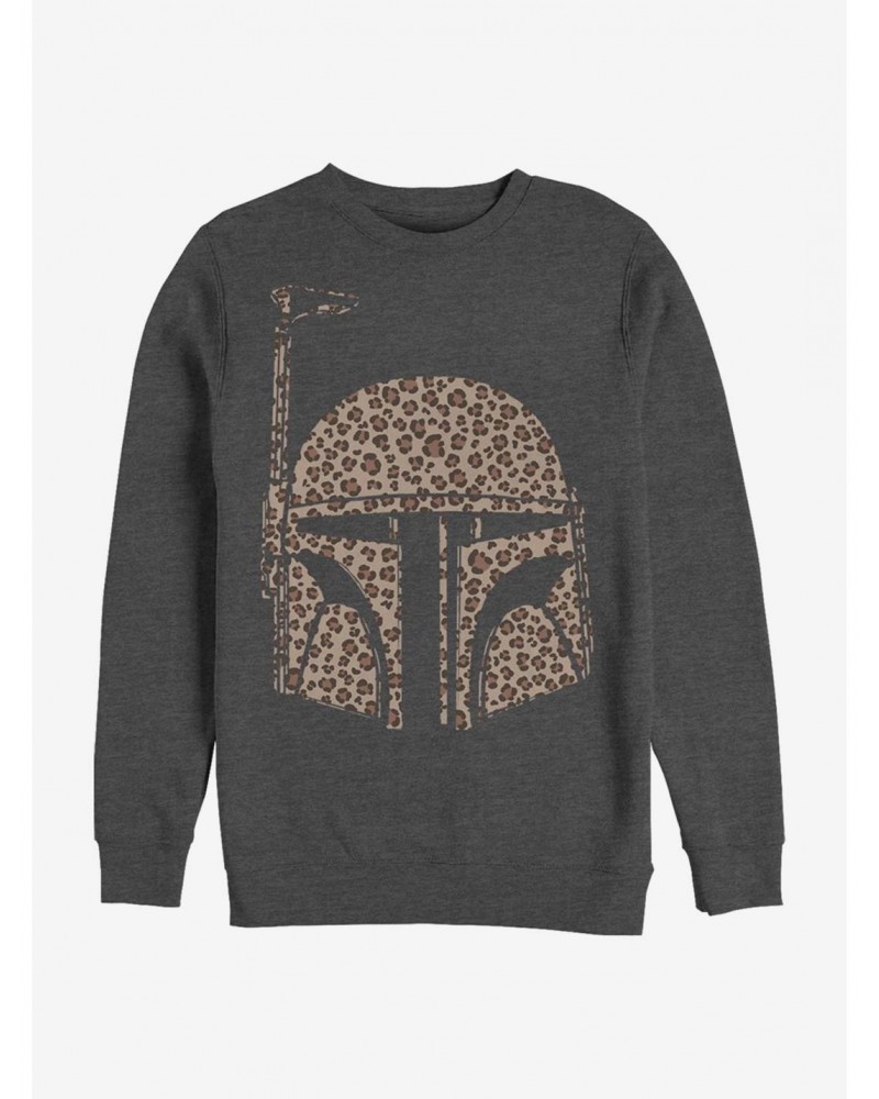 Star Wars Boba Cheetah Crew Sweatshirt $13.28 Sweatshirts