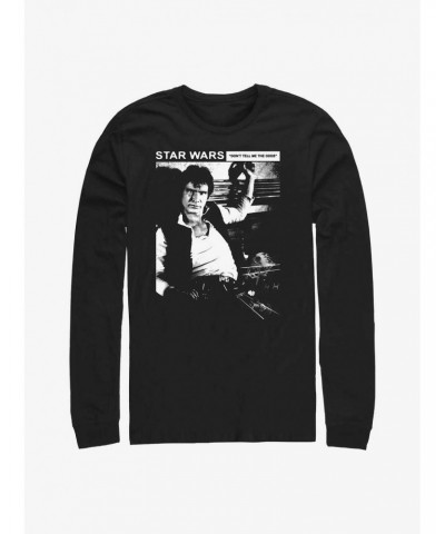 Star Wars Grunge Solo Long-Sleeve T-Shirt $12.11 T-Shirts