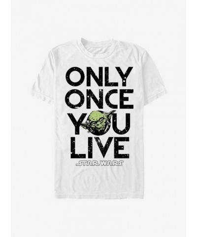 Star Wars Only Once You Live T-Shirt $4.81 T-Shirts