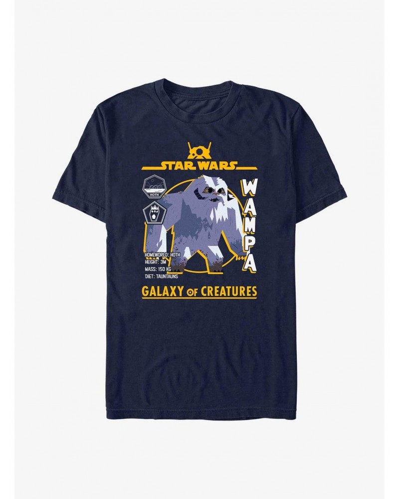 Star Wars: Galaxy Of Creatures Wampa T-Shirt $5.90 T-Shirts