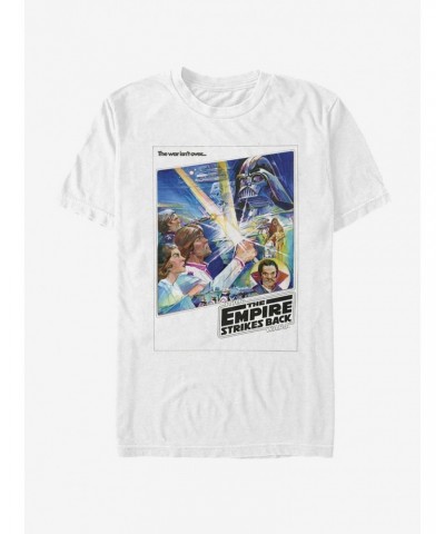 Star Wars Episode V The Empire Strikes Back The War Isn't Over Poster T-Shirt $5.59 T-Shirts