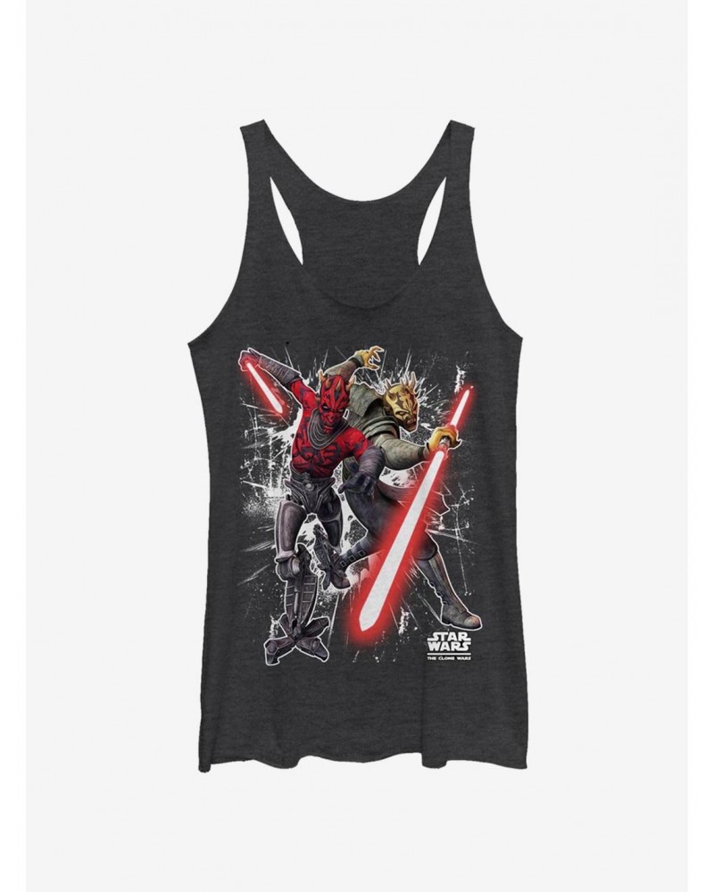 Star Wars The Clone Wars Sith Brothers Girls Tank Top $10.36 Tops