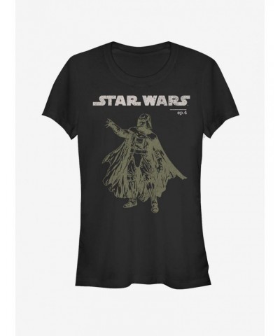 Star Wars Vader Reaching Girls T-Shirt $7.44 T-Shirts