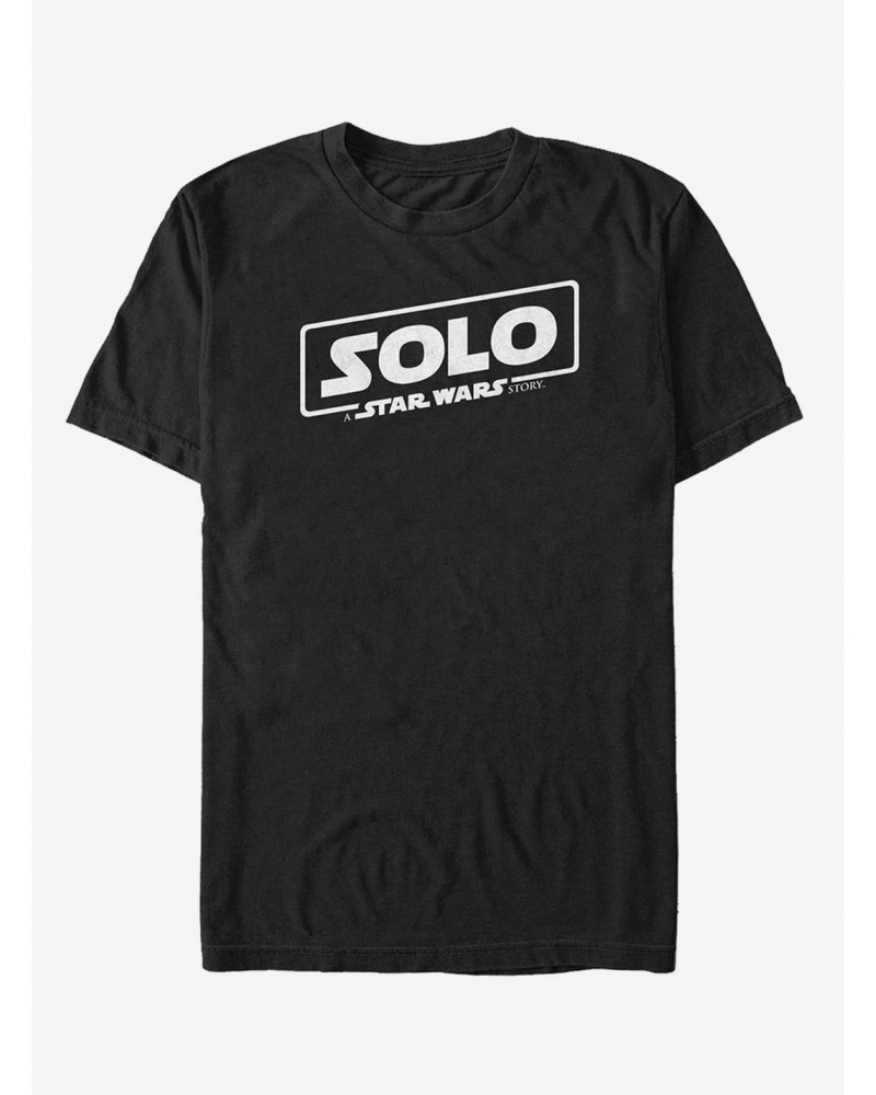 Star Wars Solo A Star Wars Story Classic Logo T-Shirt $4.66 T-Shirts