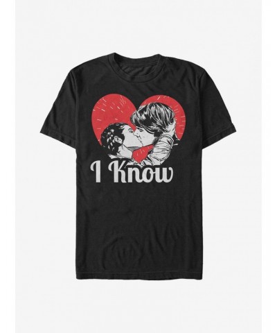 Star Wars Han And Leia I Know T-Shirt $5.44 T-Shirts