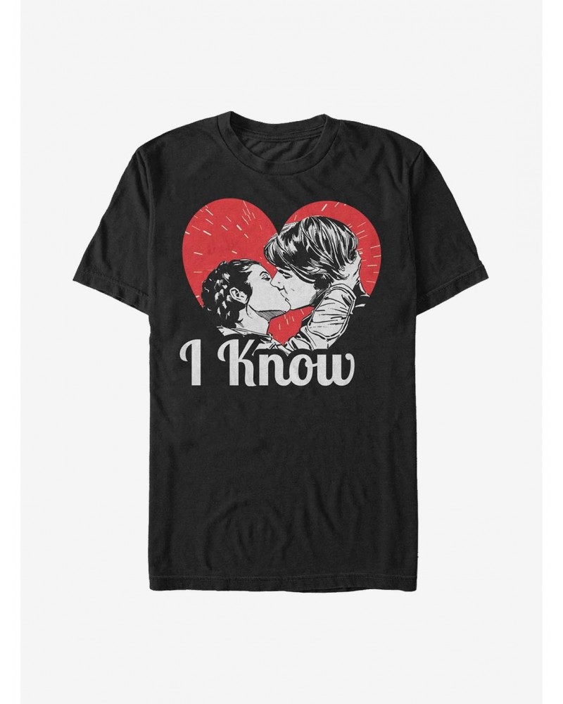 Star Wars Han And Leia I Know T-Shirt $5.44 T-Shirts