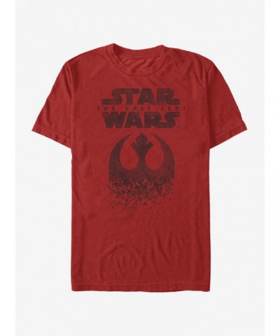 Star Wars Rebel Logo Fleck T-Shirt $4.66 T-Shirts