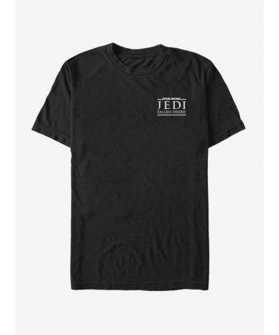 Star Wars Jedi Fallen Order Pocket Logo T-Shirt $5.59 T-Shirts