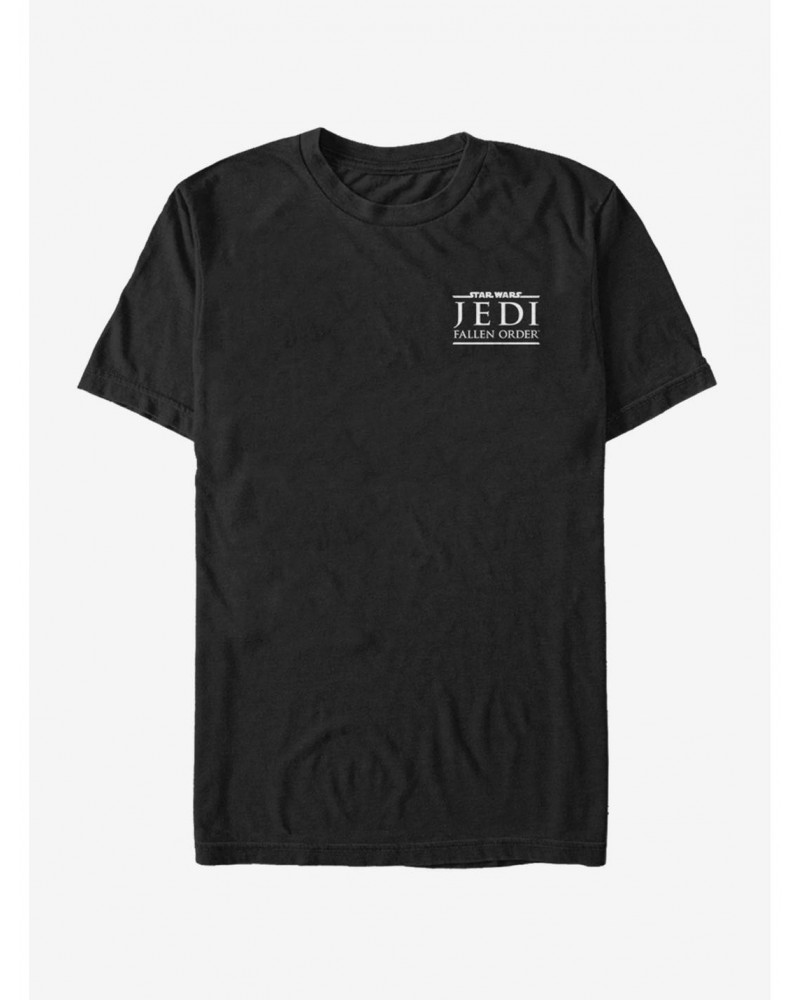 Star Wars Jedi Fallen Order Pocket Logo T-Shirt $5.59 T-Shirts