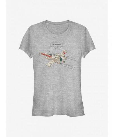 Star Wars Are We There Yet? Girls T-Shirt $6.80 T-Shirts