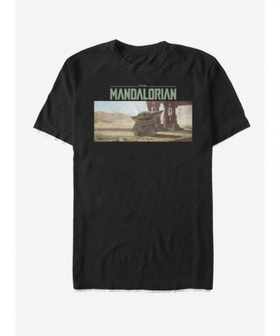 Star Wars The Mandalorian The Child Still Looking T-Shirt $5.28 T-Shirts