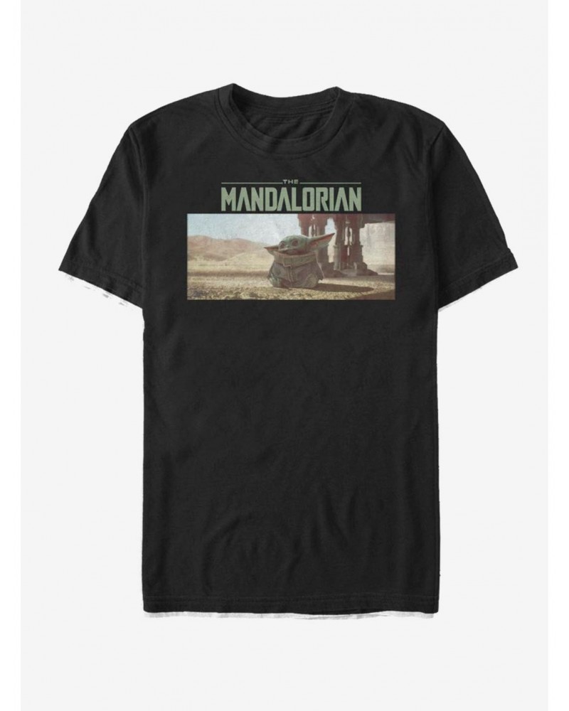 Star Wars The Mandalorian The Child Still Looking T-Shirt $5.28 T-Shirts