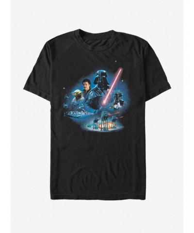 Star Wars Empire Strikes Back Characters T-Shirt $5.44 T-Shirts