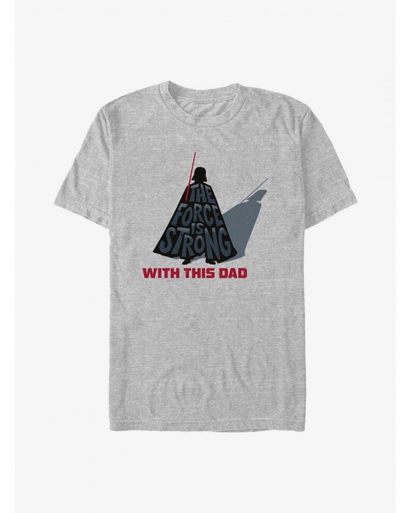 Star Wars Father's Day Vader Dad T-Shirt $6.68 T-Shirts