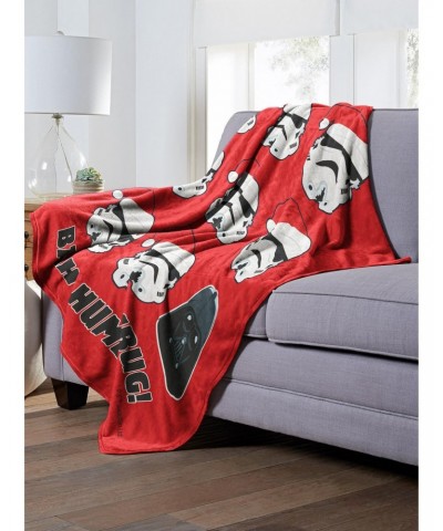 Star Wars Bah Humbug Throw Blanket $28.75 Blankets