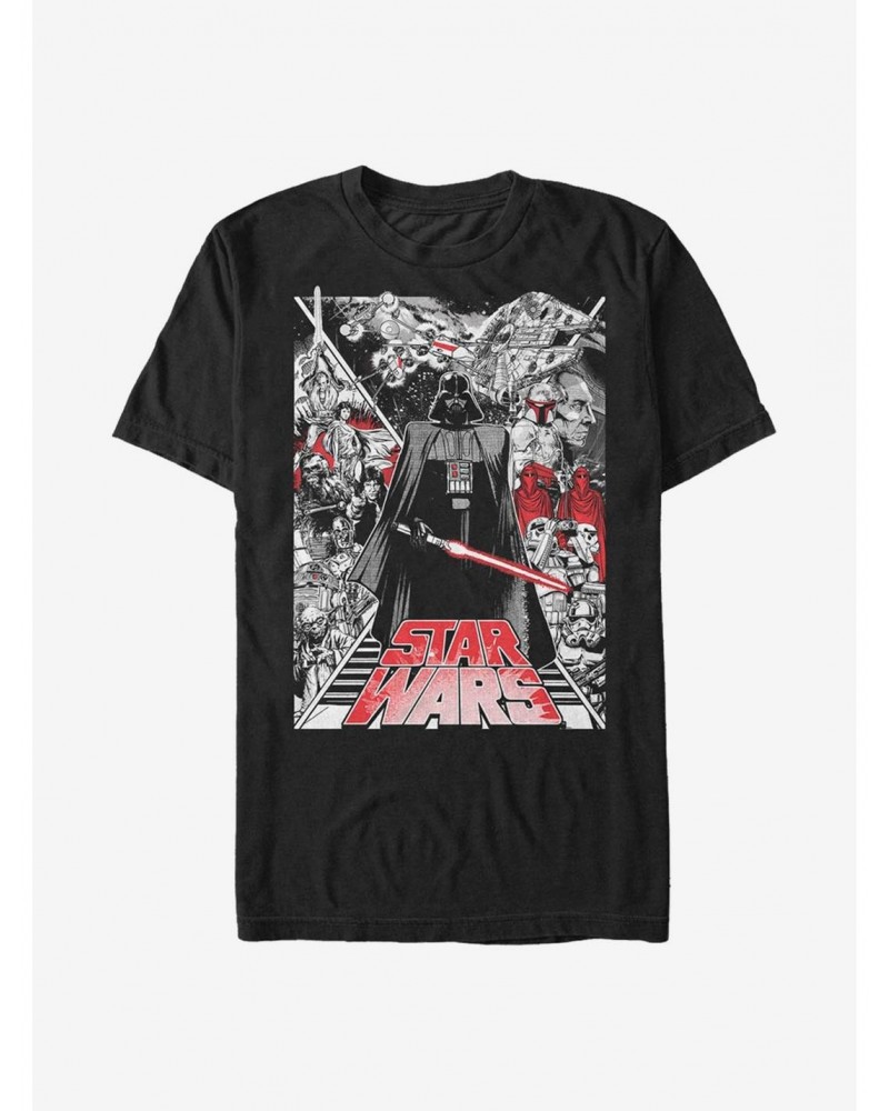 Star Wars Collage T-Shirt $7.77 T-Shirts