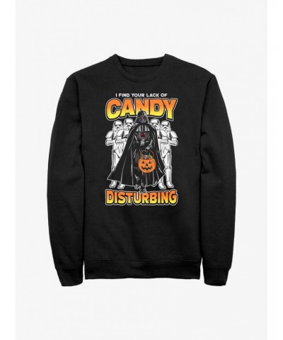 Star Wars Darth Vader Lack Of Candy Disturbing Sweatshirt $10.04 Sweatshirts