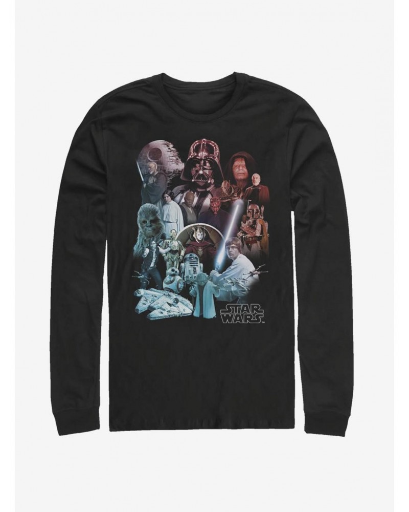 Star Wars Ultimate Poster Long-Sleeve T-Shirt $12.63 T-Shirts