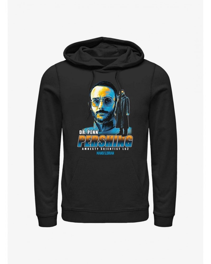 Star Wars The Mandalorian Amnesty Scientist Dr. Penn Pershing Hoodie $13.65 Hoodies