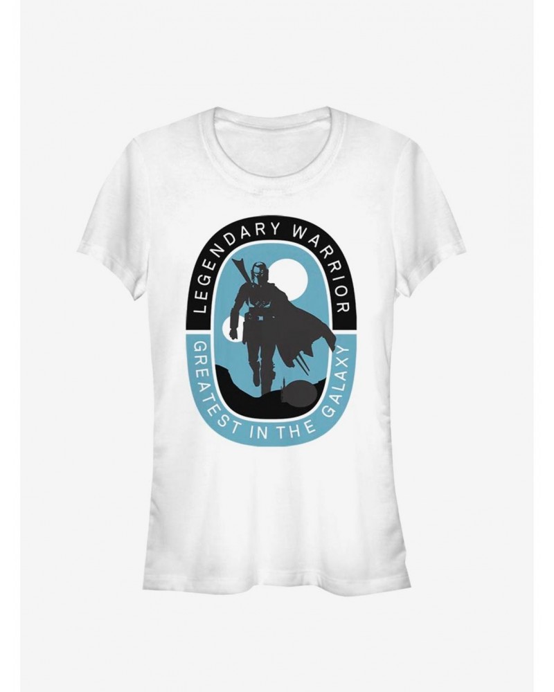 Star Wars The Mandalorian Legendary Warrior Girls T-Shirt $6.15 T-Shirts