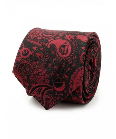 Star Wars Darth Vader Paisley Black and Red Men's Tie $27.48 Ties