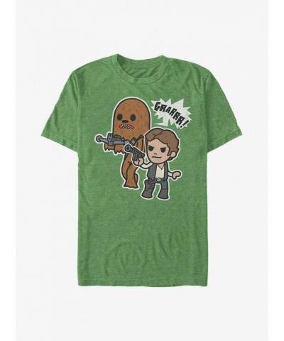 Star Wars Han Solo And Chewbacca Girls T-Shirt $8.09 T-Shirts