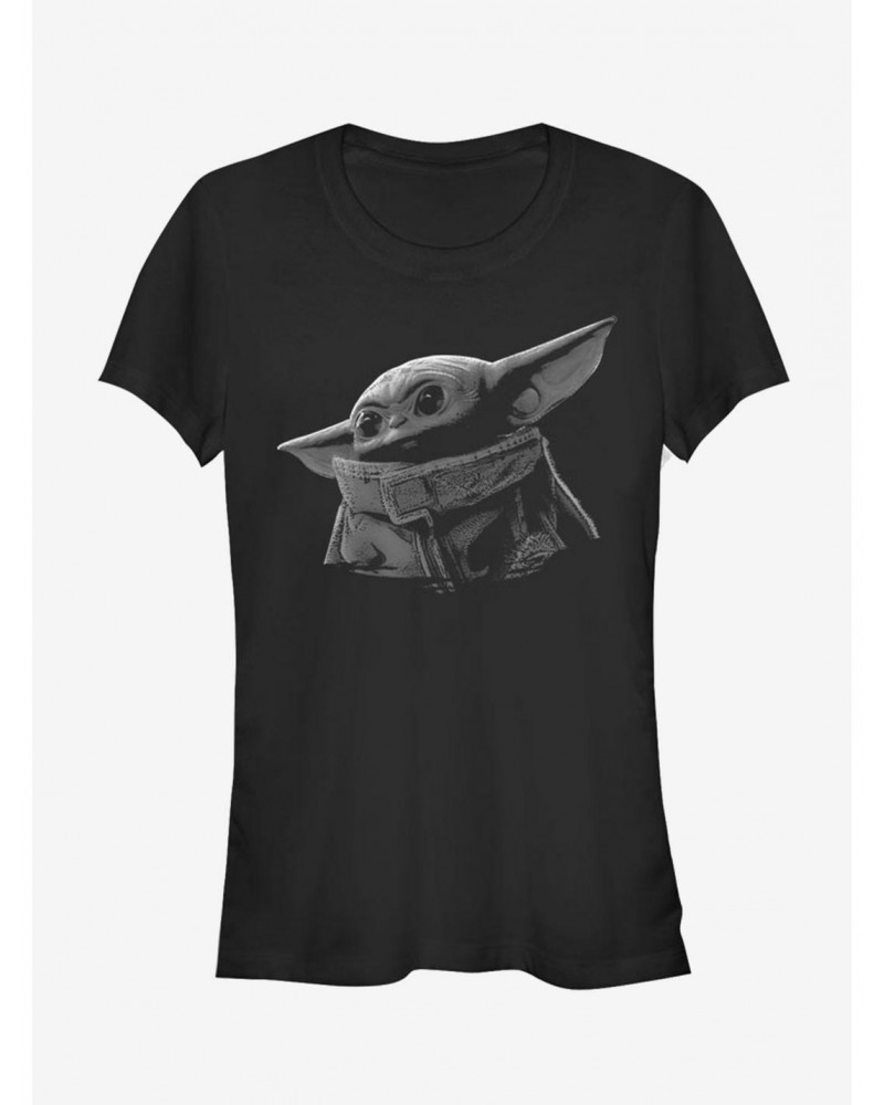 Star Wars The Mandalorian The Child Green Grey Girls T-Shirt $5.66 T-Shirts