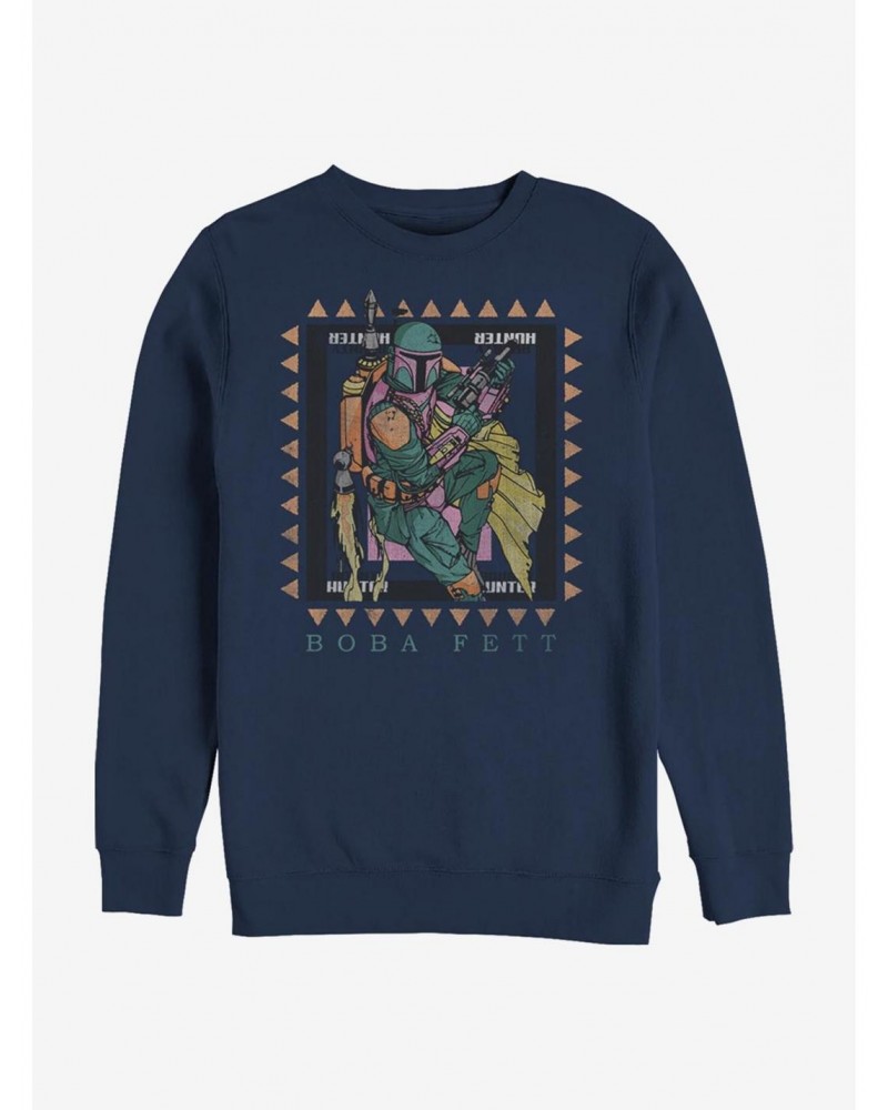 Star Wars Boba Fett Hunter Crew Sweatshirt $10.92 Sweatshirts