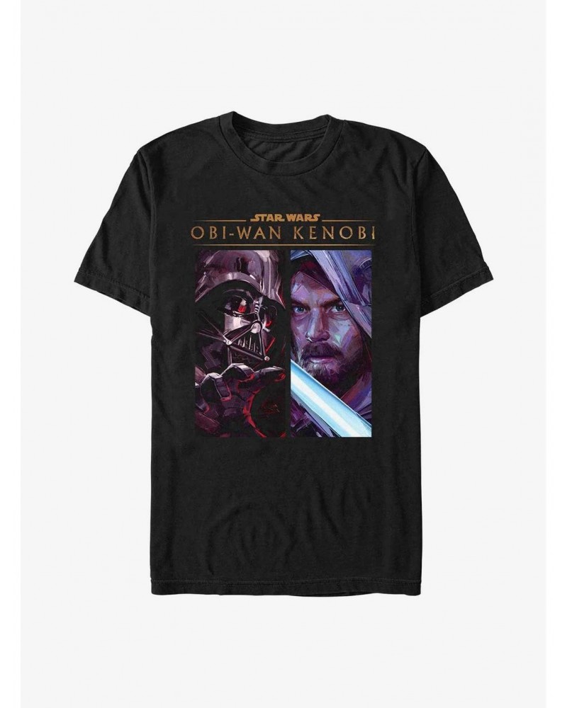 Star Wars Obi-Wan Kenobi Clash Of Strength T-Shirt $4.97 T-Shirts