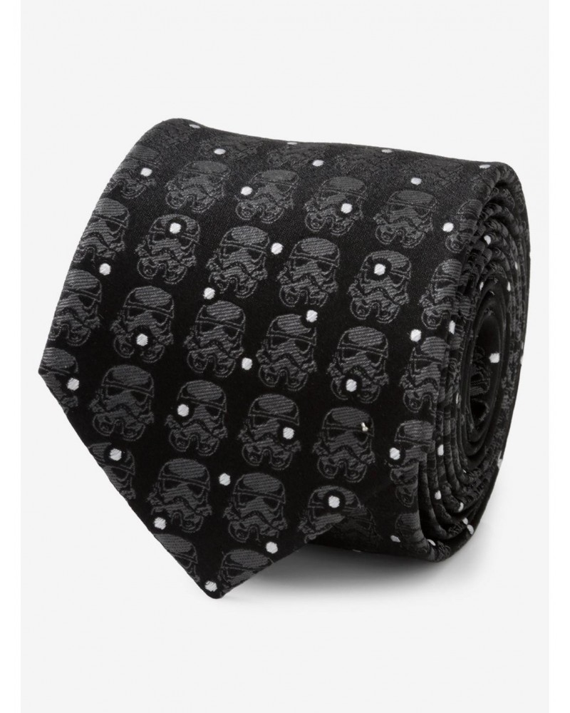 Star Wars Stormtrooper Black Dot Tie $29.95 Ties