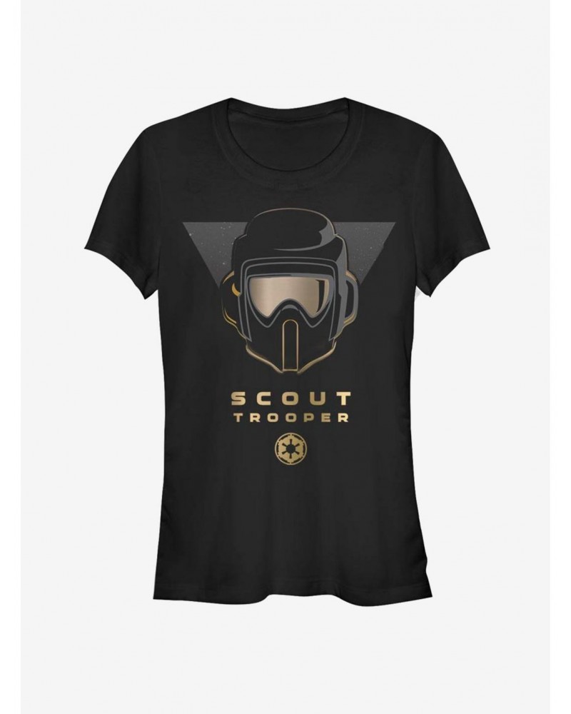 Star Wars Jedi: Fallen Order Space Gold Girls T-Shirt $5.82 T-Shirts