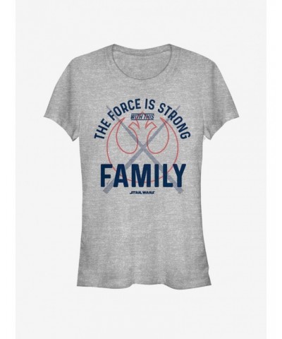 Star Wars Force Family Girls T-Shirt $8.09 T-Shirts