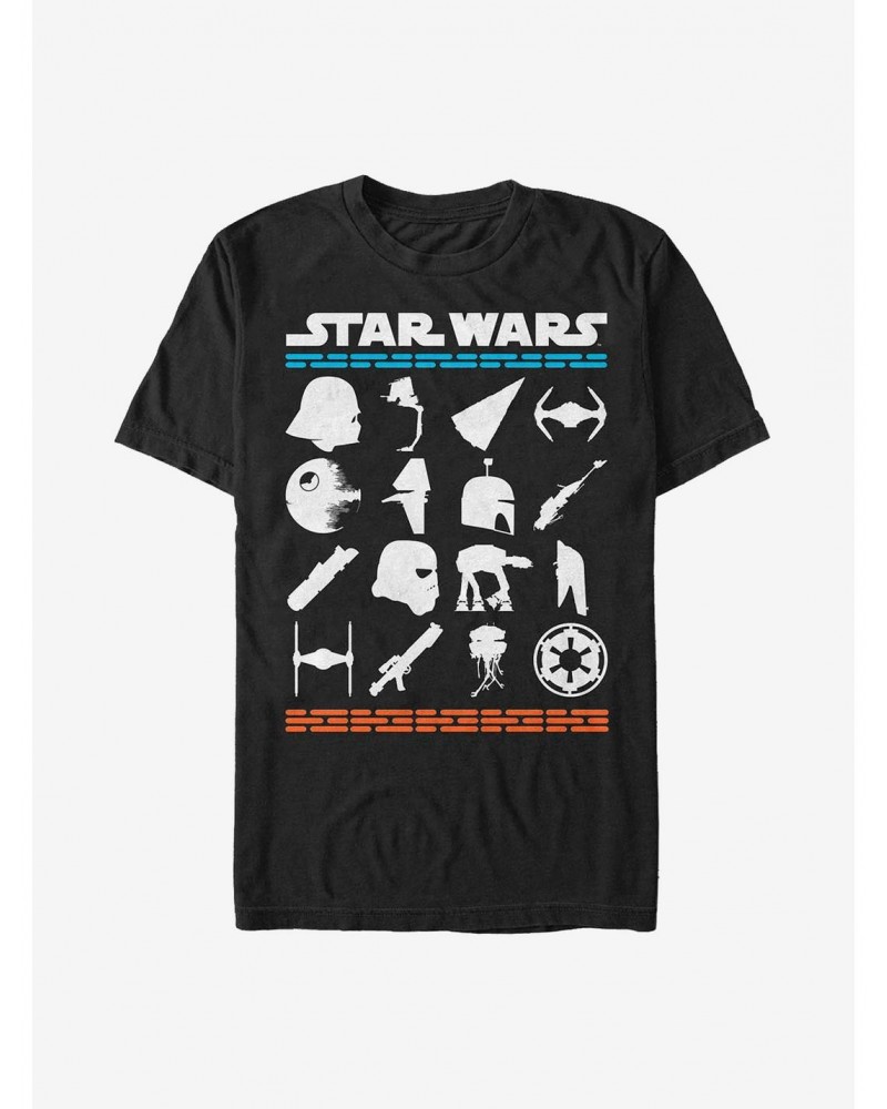 Star Wars Empire Silhouettes T-Shirt $6.99 T-Shirts