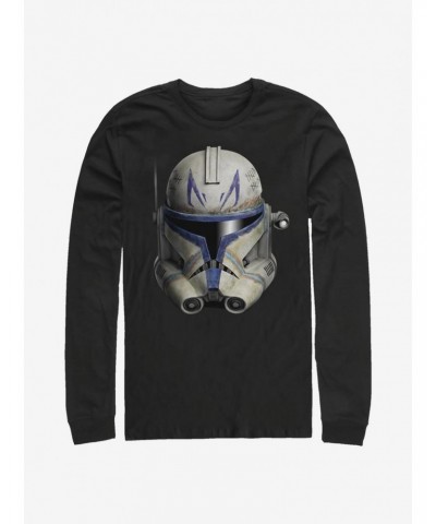 Star Wars: The Clone Wars Rex Face Long-Sleeve T-Shirt $10.53 T-Shirts