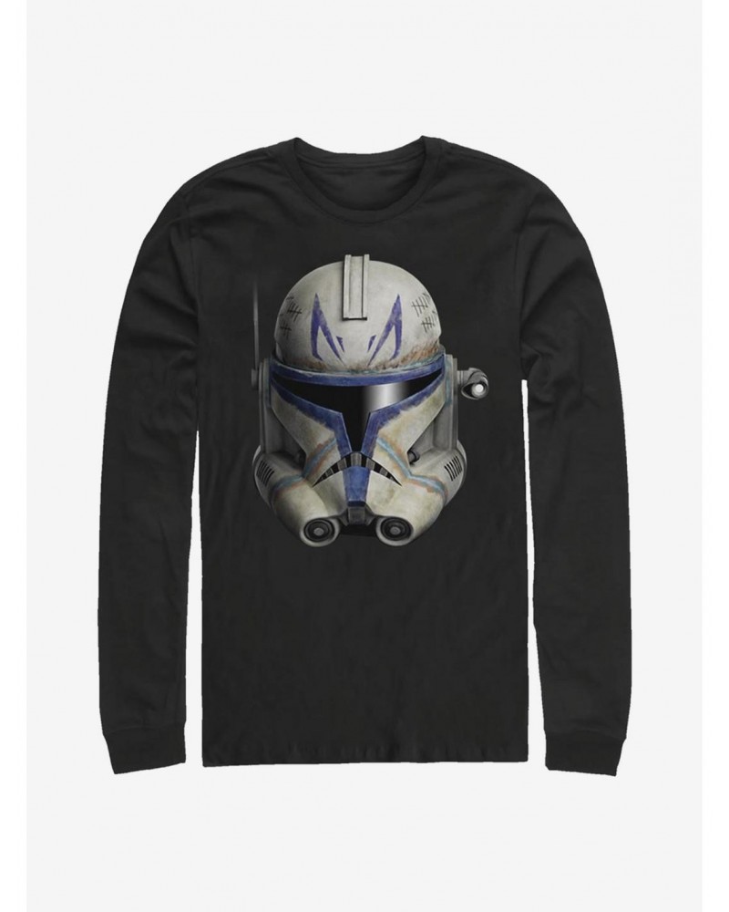 Star Wars: The Clone Wars Rex Face Long-Sleeve T-Shirt $10.53 T-Shirts