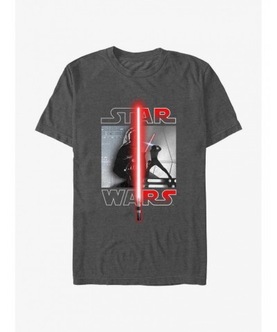 Star Wars Vader Luke Split T-Shirt $5.44 T-Shirts