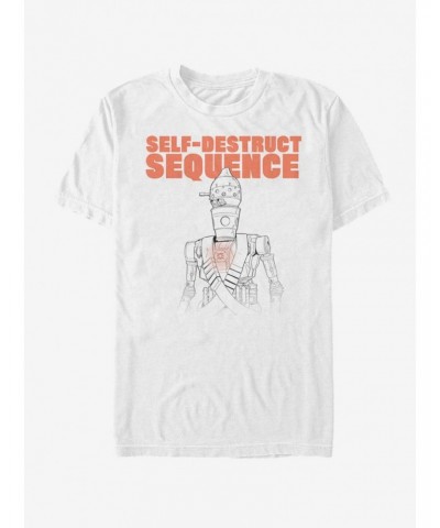 The Mandalorian Self Destruct IG-11 T-Shirt $7.30 T-Shirts