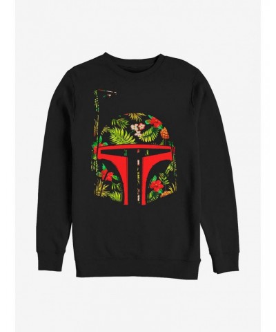 Star Wars Tropical Boba Crew Sweatshirt $8.86 Sweatshirts