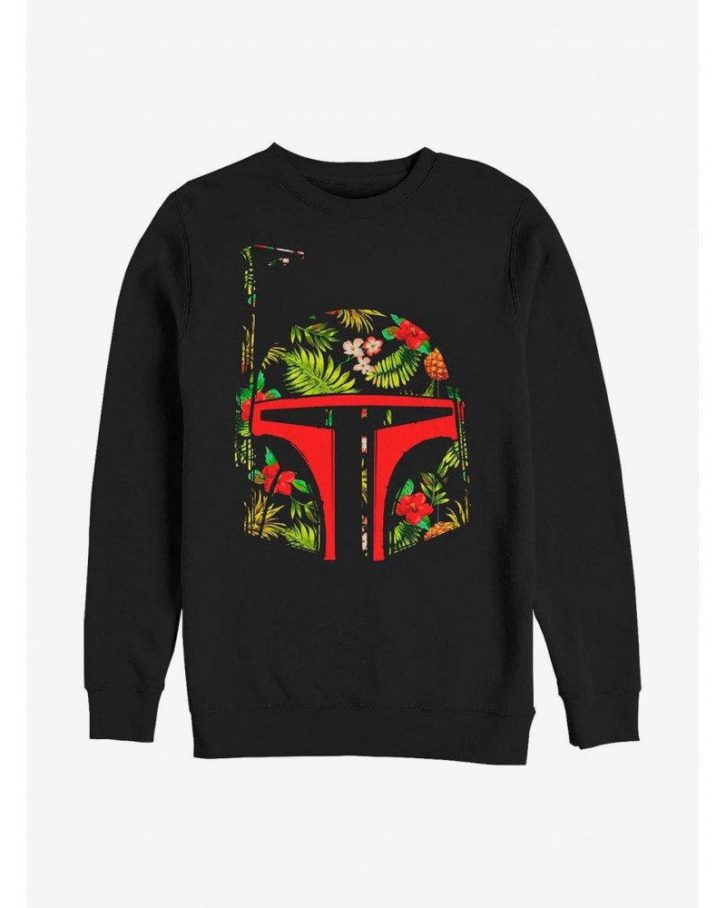 Star Wars Tropical Boba Crew Sweatshirt $8.86 Sweatshirts