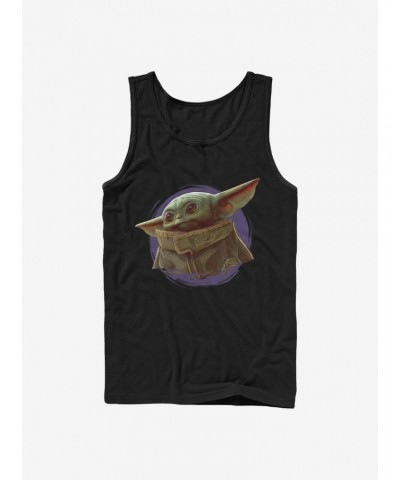 Star Wars The Mandalorian The Child Portrait Tank $8.37 Tanks