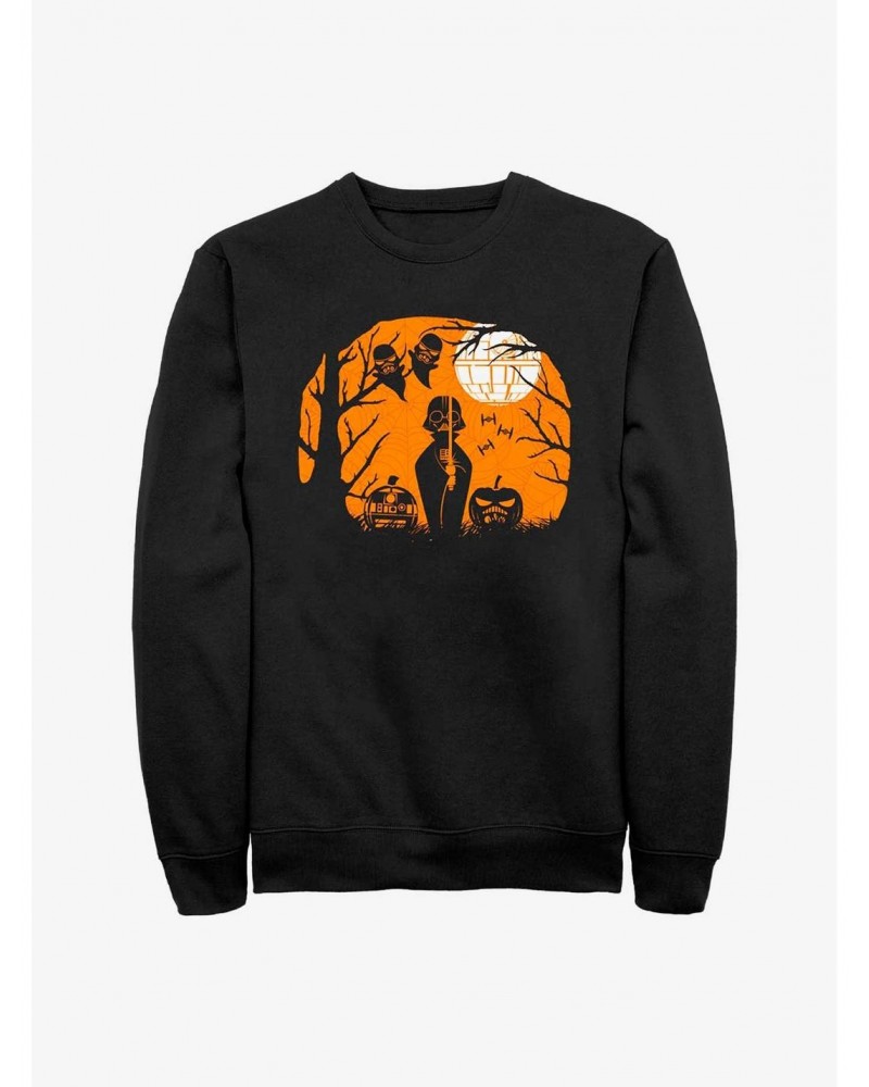 Star Wars Spooky Dark Side Sweatshirt $14.46 Sweatshirts