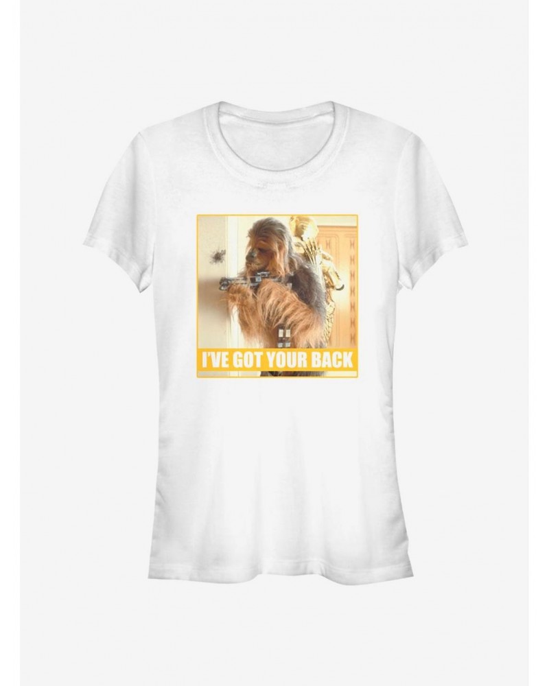 Star Wars I've Got Your Back Girls T-Shirt $7.77 T-Shirts