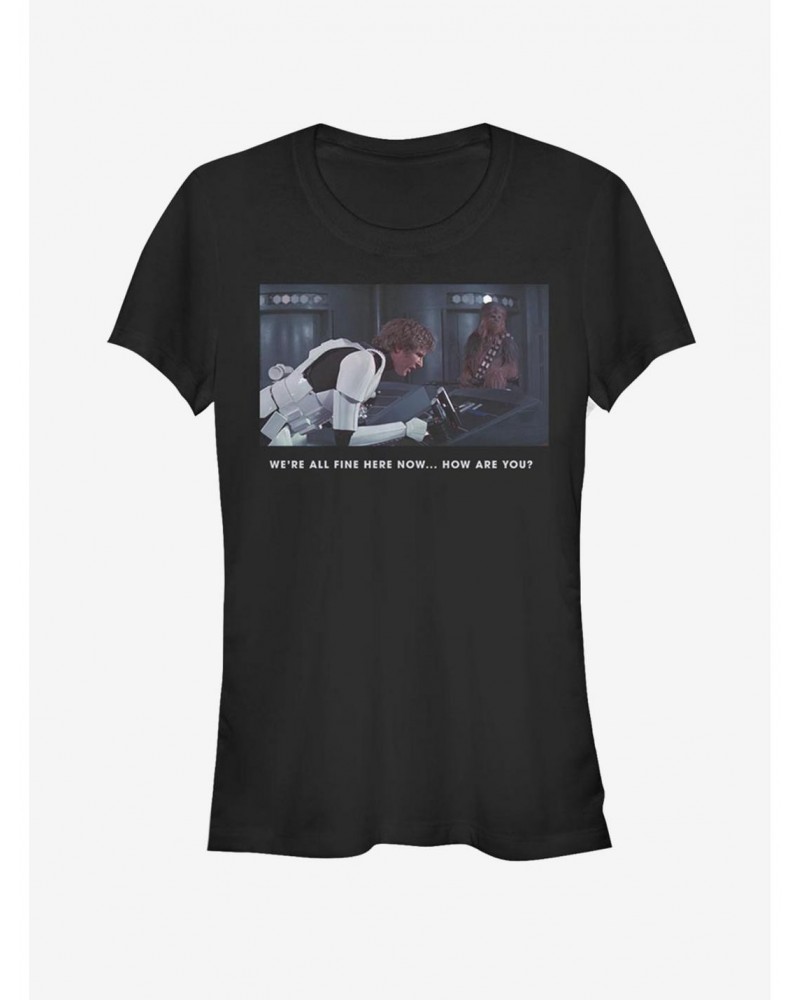 Star Wars How Are You Girls T-Shirt $5.34 T-Shirts