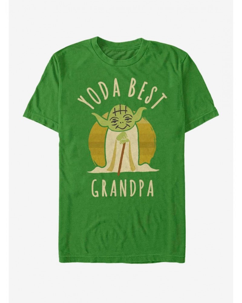 Star Wars Best Grandpa Yoda Says T-Shirt $6.83 T-Shirts