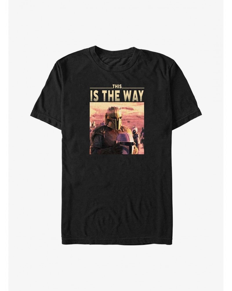 Star Wars The Mandalorian Initiation Big & Tall T-Shirt $11.48 T-Shirts